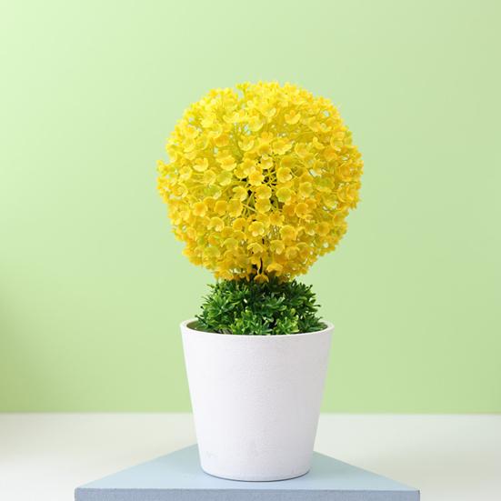 Fashion Artificial Bonsai Energetic Exquisite Long-lasting