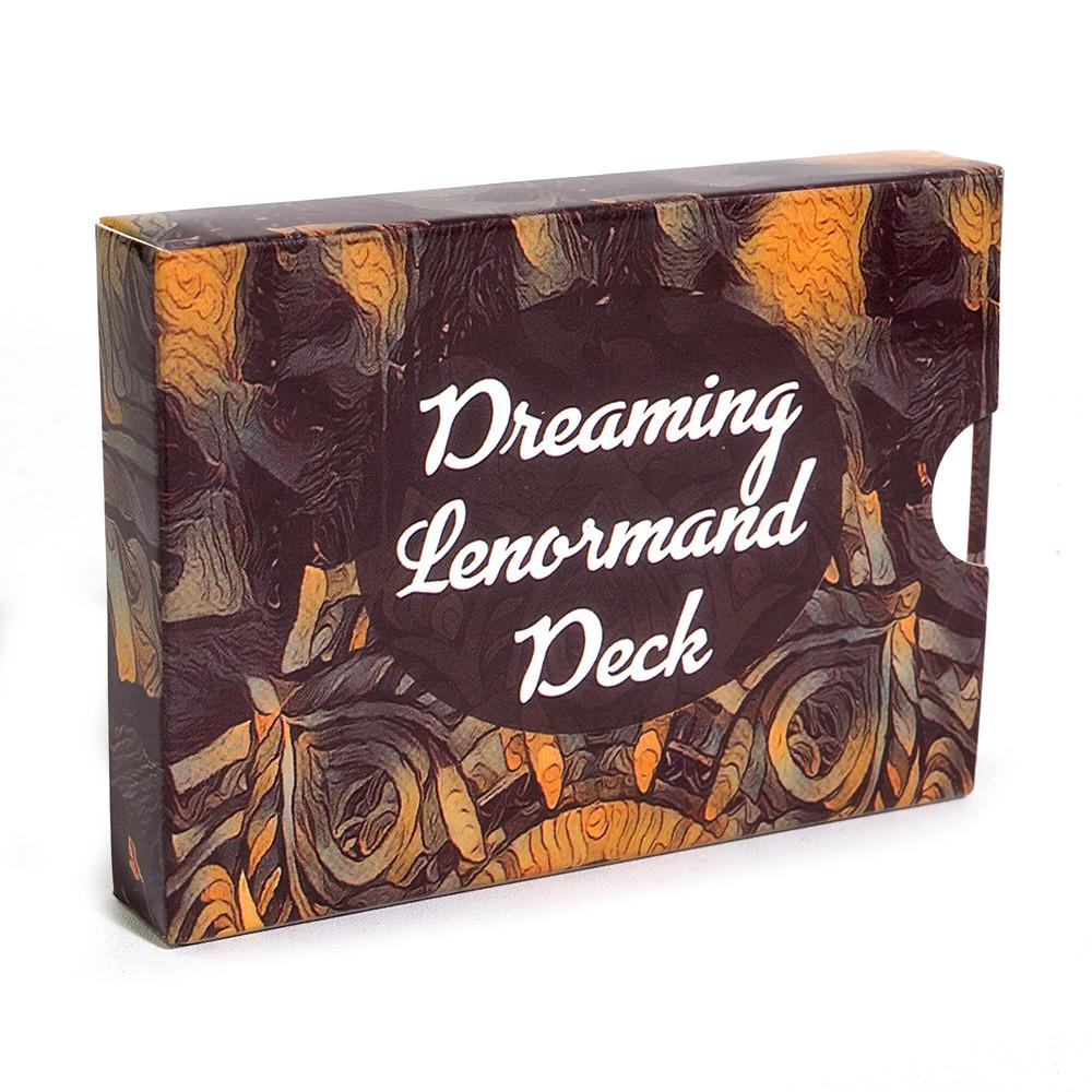 9*6.5cm Dreaming Lenormand Deck By Esra Dagtekin Mirt Communication Compared To Tarot 36 Pcs Card Deck Captivating Esoteric Art