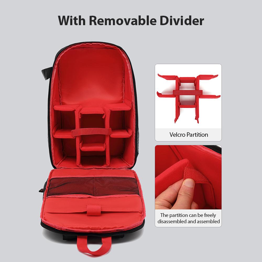 Camera Backpack Water resistant Camera Bag Photography Backpack Large Capacity Camera Case with Tripod Holder 15.6 Inch