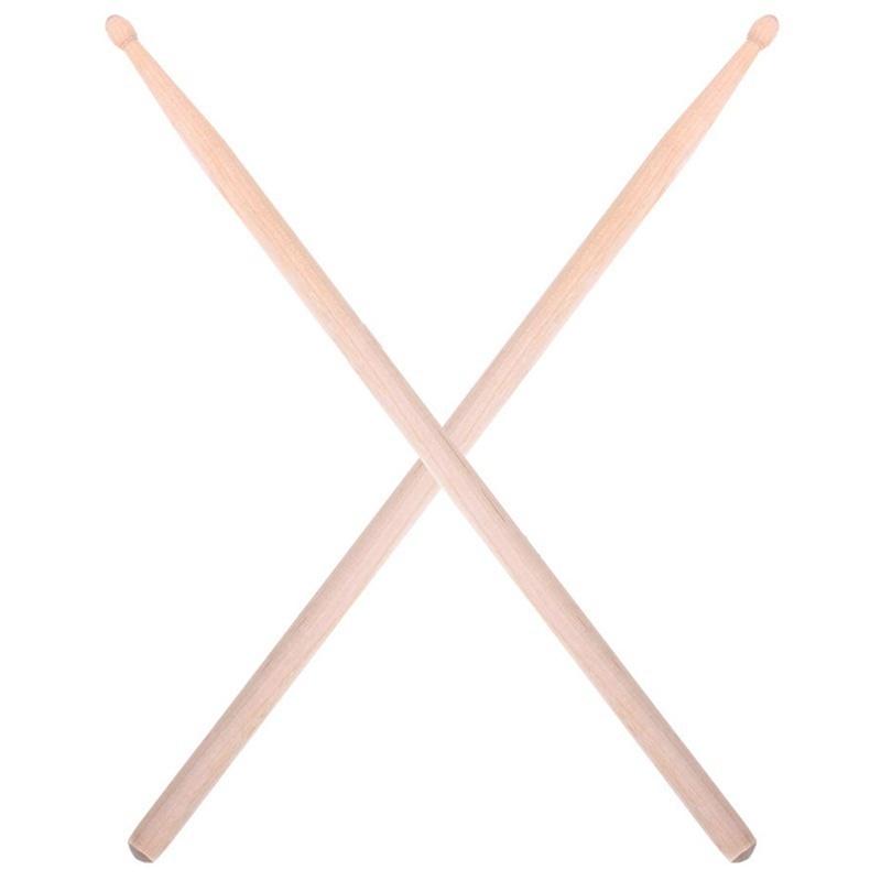 1 Pair Bass Drum Sticks Drumsticks Drums Set Sticks   Practice Instrument Accessories