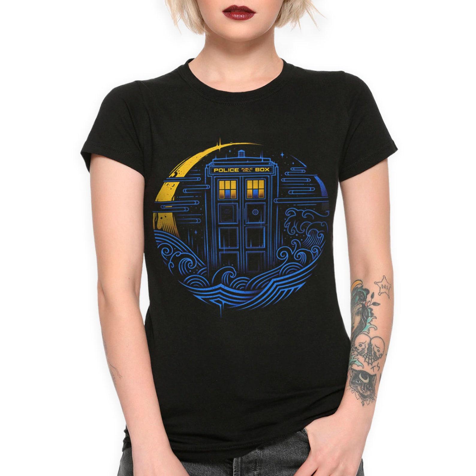 Police Box T-Shirt, Men s Women s Tee, All Sizes (ld-130) S