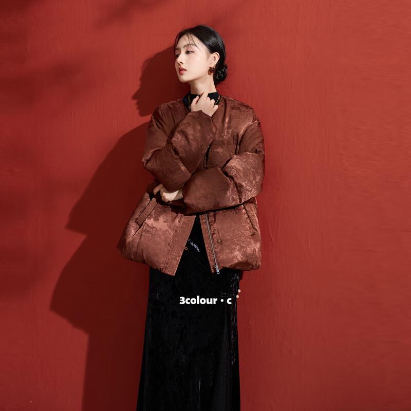 

Куртка-пуховик Sancai Живопись сосновым дымом с 90% пуха белого гуся S