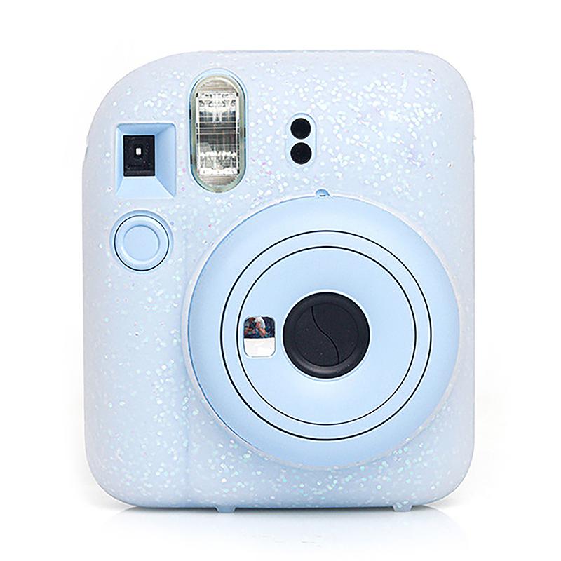1 Stück Silikon Sofortkamera-Hülle Staubdichte Weichschale Kratzfeste Schutzhülle Für Instax Mini 12 Schutzhülle