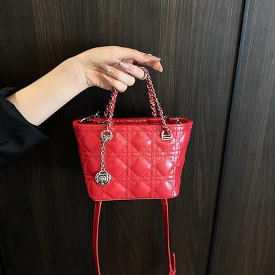 Sommer neue lässige Ein-Schulter Achseltasche modische kleine Tasche Damen literarische Ein-Schulter Umhängekette