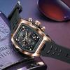 LIGE pánské hodinky luxusní vodotěsné křemenné náramkové hodinky svítící chronograf datum sportovní silikonové hodinky pánské hodinky Relogios+Box
