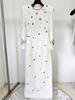 2026 High-End Frühling Strasssteine Perlen Schlankes Abendkleid