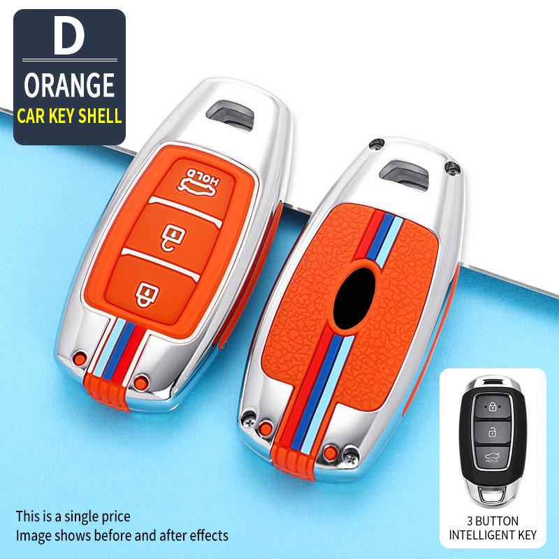 Compatible Key Case for Beijing Hyundai: Mistra, Elantra, ix35, Festa, ix25, Verna, Sonata, Santa Fe.
