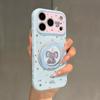 Applicable To 17promax iPhone Case 15 High Value 16 Stars Baby Elephant 14 Rotating Bracket 13 Cute 12 Soft