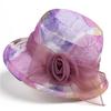 Korean Style Spring/Summer Fisherman Hat Flower Colorful Sunshade Tourist Cap Breathable Basin Top Hat Sunscreen Hat