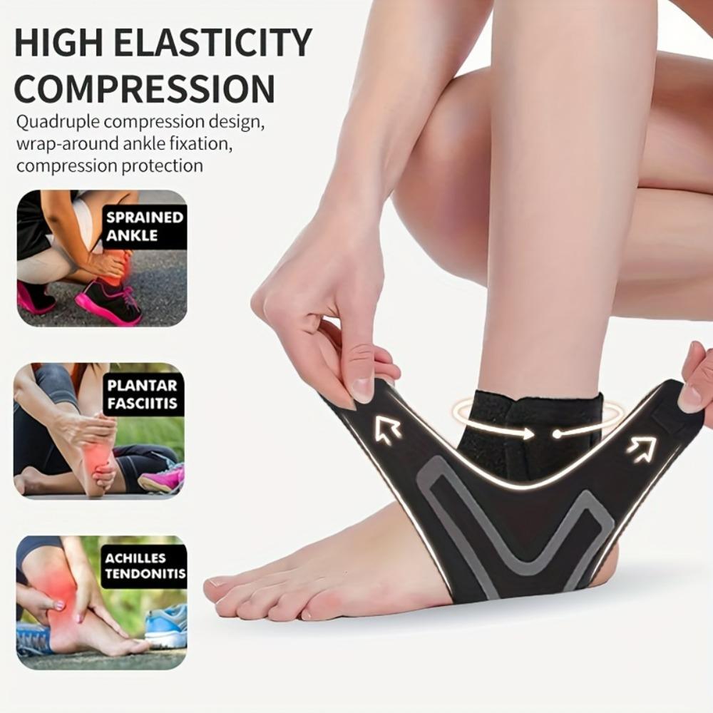 Enkelbrace Basketbal Hardlopen Wandelen Compressie Enkelbeschermingsband Ademend Elastisch Antislip Sportschool Fitness Enkelmouwen