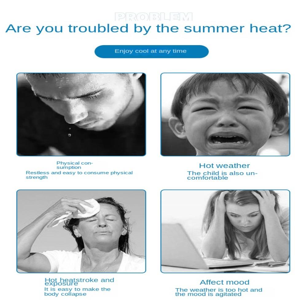 Collar Tube Neck Cooler Reusable Ice Pack Neck Cooling Ring Ice Maker Gel Liquid Cooling Neck Wraps Summer