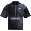 Mens Project Rock Short-Sleeved Hoodie