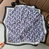 Silk scarf 71 * 71 imitation silk square scarf Korean atmosphere neck silk scarf flower pattern flower polka dot scarf