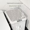 ZuoZhou 8L Foot Pedal Home Trash Can