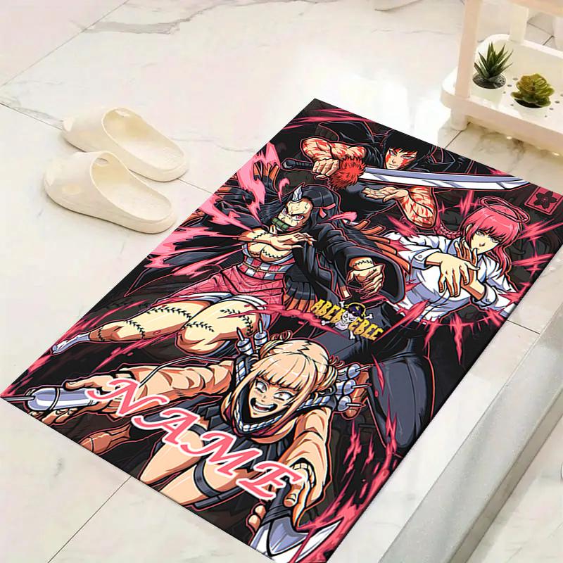 Custom 1Pc Vigilant Warriors Unite Rug Office Carpet Indoor Outdoor Entrance Doormat Nonslip Soft And Comfortable Living Room D291526