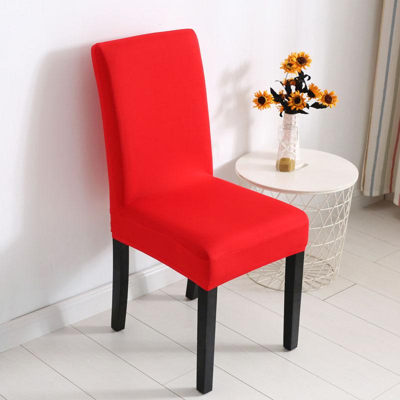

Elastic Chair Cover, Chair Cover, Office Computer Chair Cover, Chair Back Cover, Home Dining Seat Stool Cover, One-Piece Hotel Chair Cover applicable: chair back height 48~56cm
