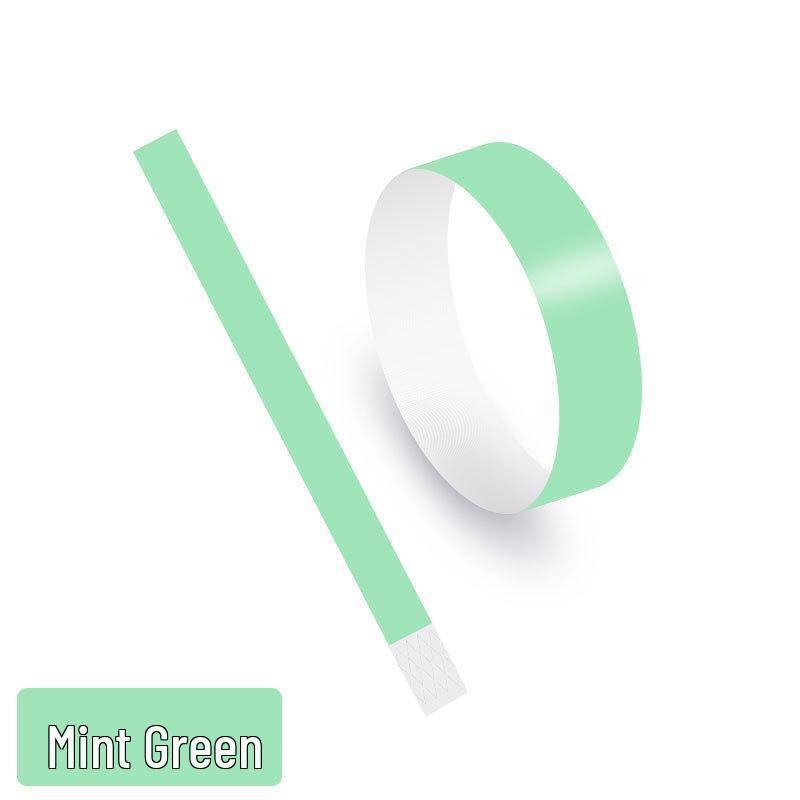 Neon PP Paper Wristbands - Kids Park and Concert Admission, 24 Colors