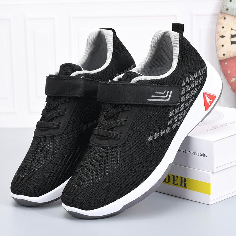 Новые весенне-летние мужские и женские кроссовки на липучке, повседневные удобные дышащие кроссовки 36