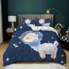Sheep Children's Sheet Quilt Cover Digital Printing Kit Three-piece Set