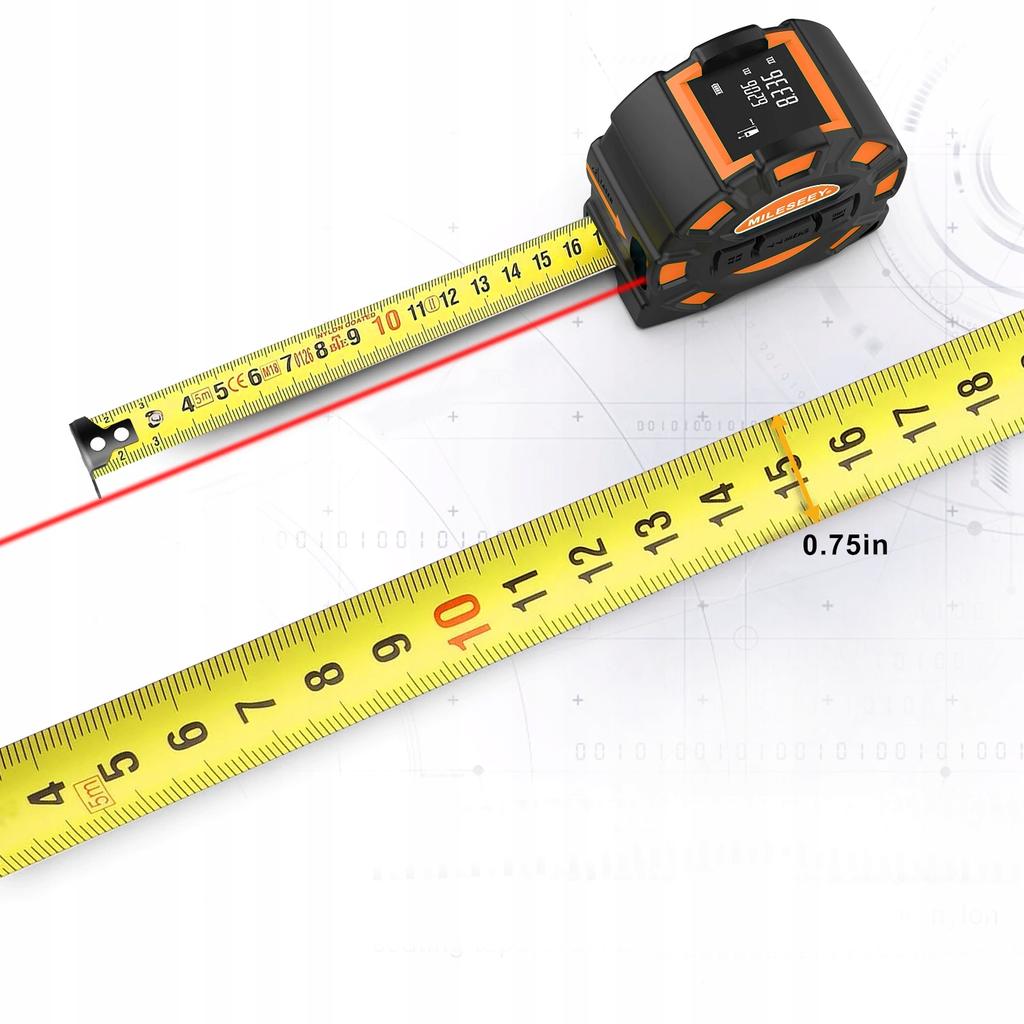 DIGITAL LASER RANGEFINDER 5m MEASURE ACCURATE DISTANCE MEASUREMENT RANGE 40m