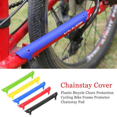 3-1PCS Protección de Cadena de Bicicleta de Plástico Ciclismo Protector de Cuadro de Bicicleta Vaina Trasera Almohadilla Trasera Cubierta Protector de Horquilla