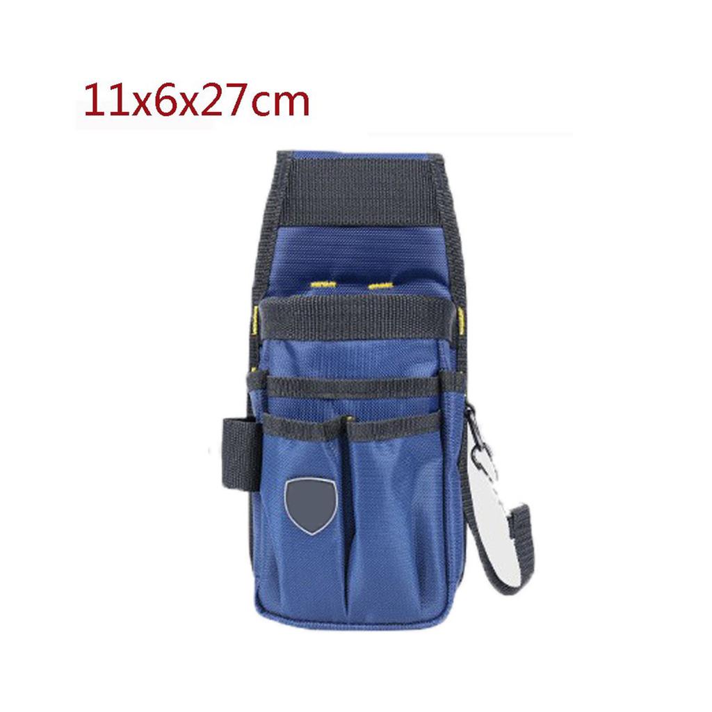 Seitliche Werkzeuggürteltasche Canvas Multifunktionales Handwerker-Dienstprogramm Holzbearbeitung Hüfttaschen Gürtelpack Reparaturarbeiten