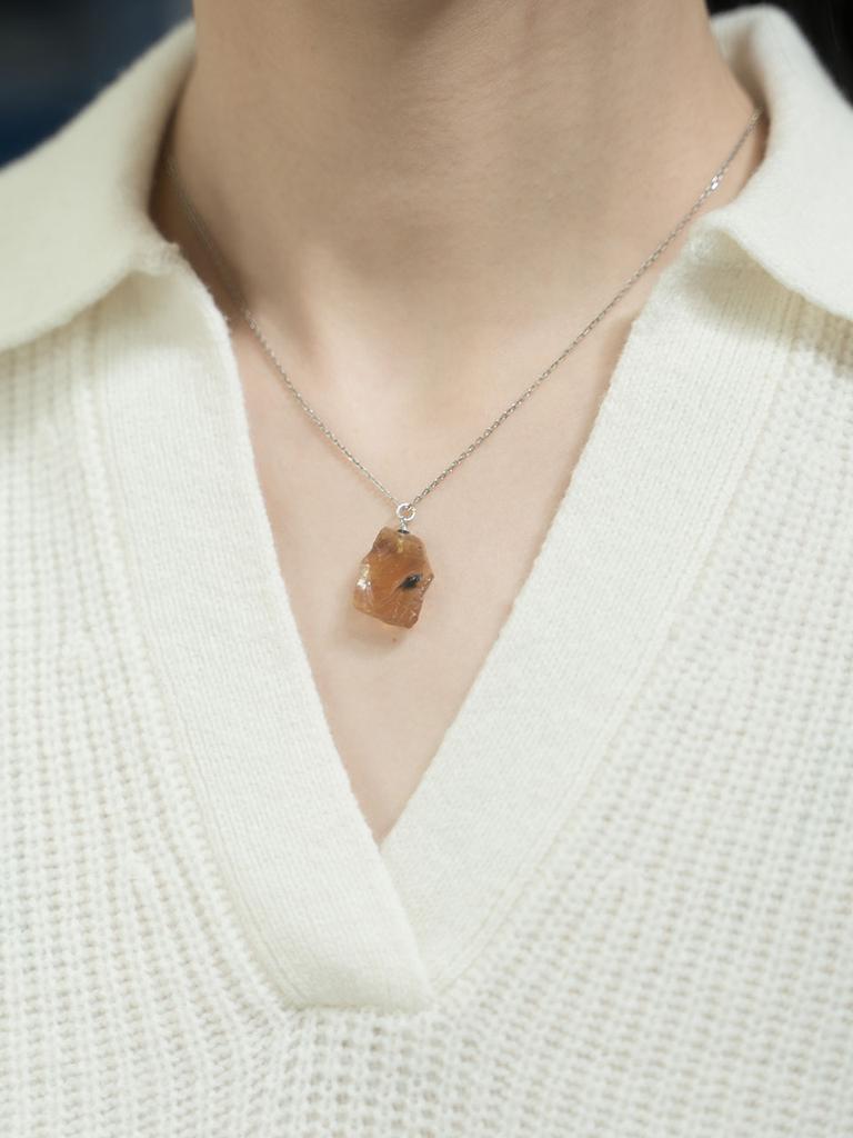 Harang Hr 307N_Citrine Necklace