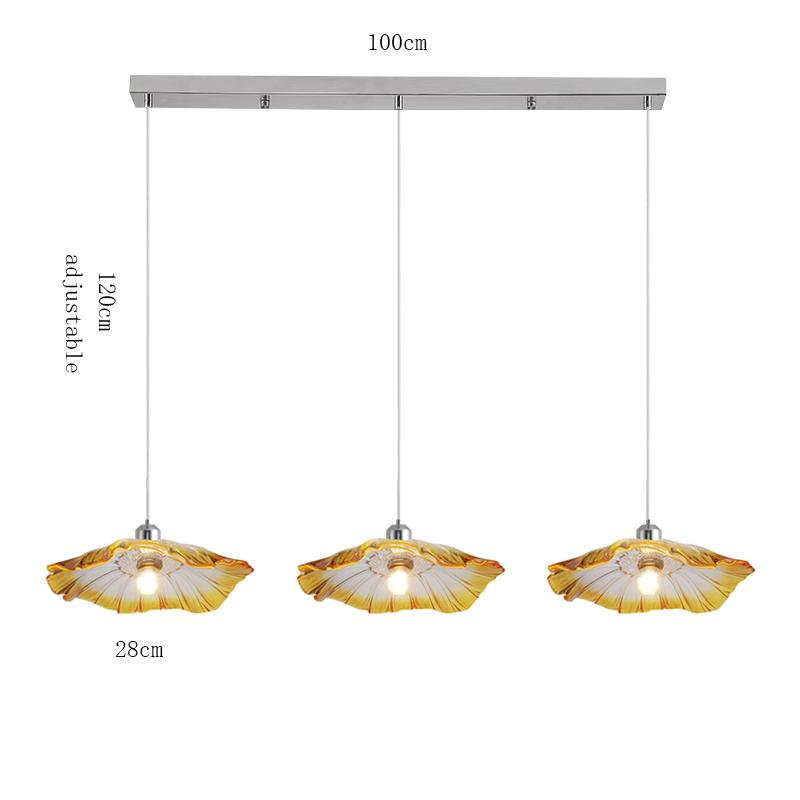 Dining Room Kitchen Nordic Glass Pendant Lamps Hanging Chandelier Ceiling Living Room Bedroom Indoor Decorative lights Fixture