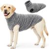 Pet Dog Sweater Hoodie Winter Warmth Large Breed Stretch Fit Home Style