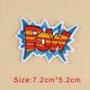6/7/8 Pcs Embroidery Sew Iron On Patch Badge Bag Clothes Fabric Applique DIY