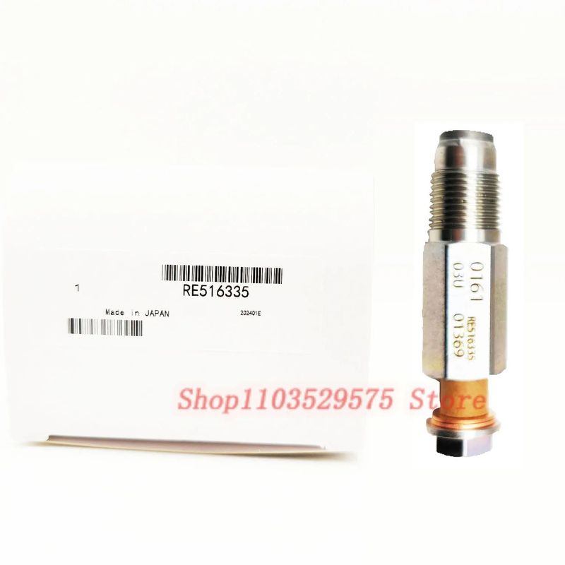 Brand New RE516335 Fuel Common Rail Pressure Relief Valve, 210K 210LJ 310J 310K 310SJ 310SK 315SJ 315SK 410J 410K 710J 710K