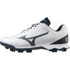 Baseball Point Spikes White Spa 3E Wave Light Revo 11GP2221 Miz22fw