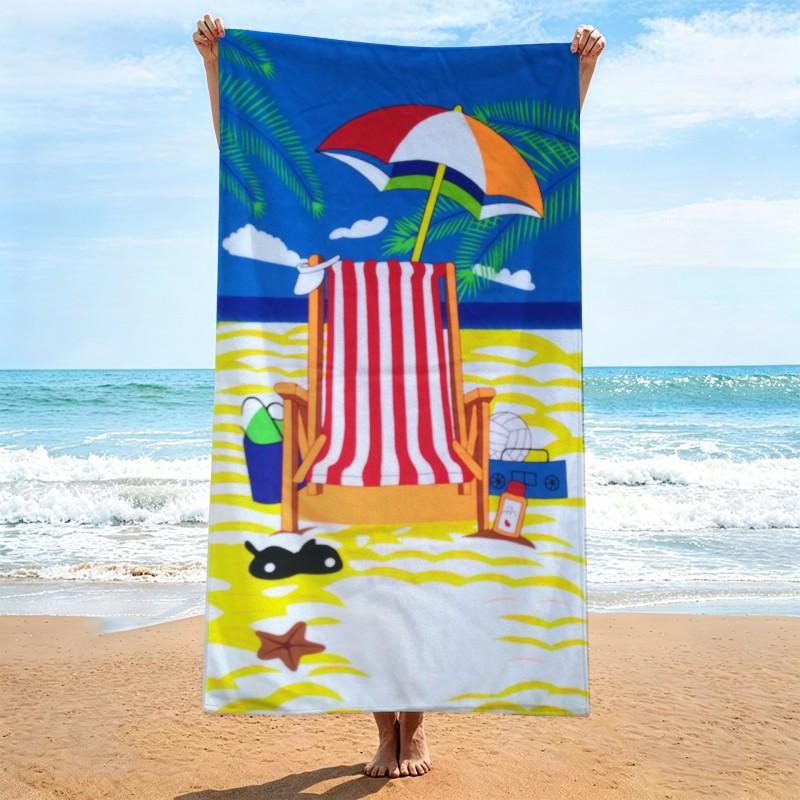 Ultra Absorbent Quick Dry Microfiber Beach Towel Pool Swim Spa Travel Lightweight Bath 70x140cm