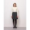 Gu By Uniqlo Box Pleated Skirt  Tweedy  Mn