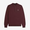 Fred Perry [Sharp] Long Sleeve Classic Knit Shirt - Oxblood Afpm2534535-597