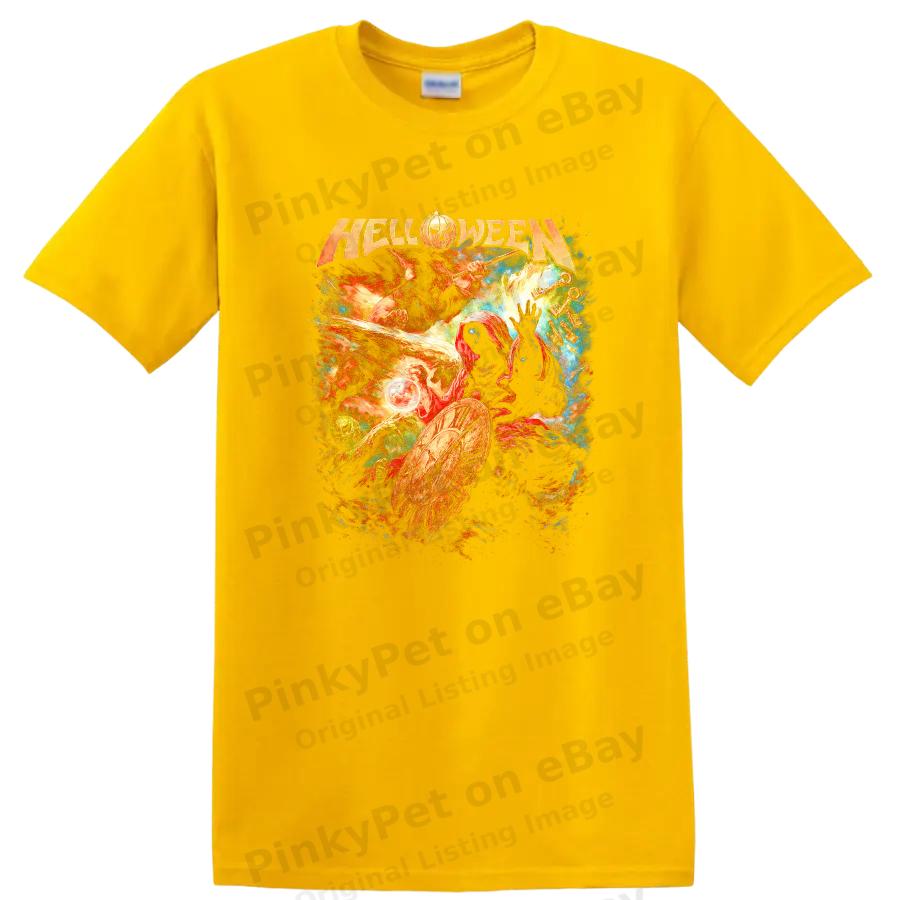 Heavy Metal Retro Rock Album Cover T Shirt Halloween Design Graphic Tee