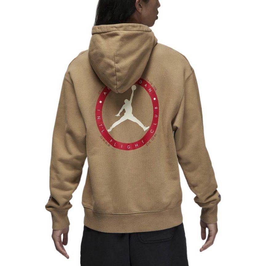 Jordan X Two 18 Sweatshirts Men's Khaki Hooded Moderate Regular DV6961-258