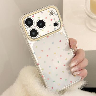 Colorful Heart-Shaped Phone Case for iPhone 17 and iPhone 17 Pro Max