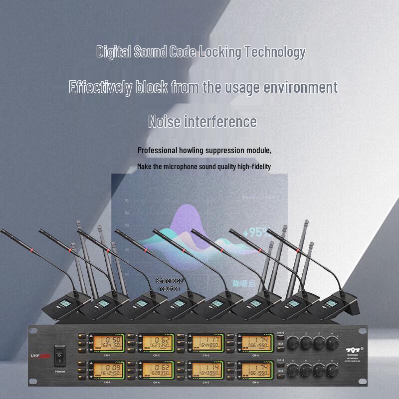 797audio SG818M Wireless Gooseneck Conference Microphone System (CN Version)