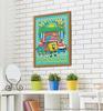 APPLEONE Jigsaw Puzzle BIKINI BOTTOM BEACH Bottom 500 Made in 53 x 38 SpongeBob 500-338 (Bikini Beach) pieces, Japan, cm,