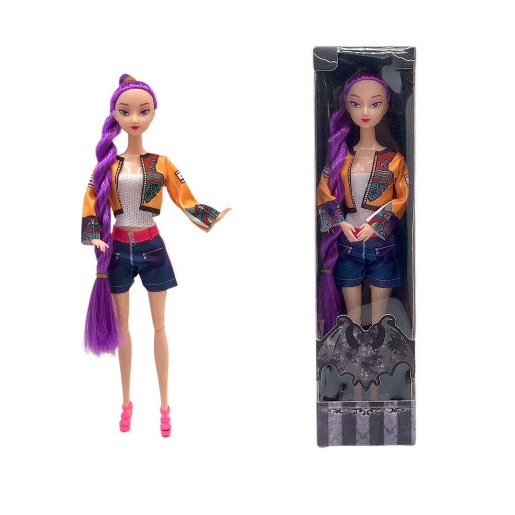 Fashionable Plastic Doll Figures Collection With Unique Stylish Outfits And Colorful Hairstyles Perfect Gift For Kids To And Creat