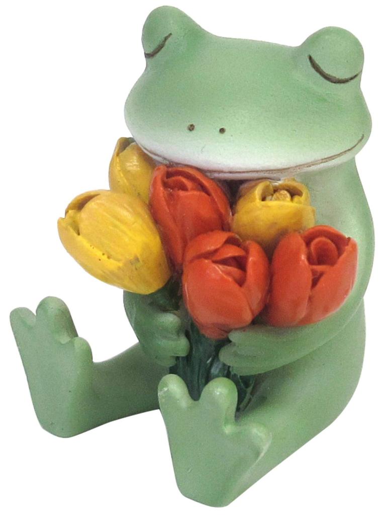 Daikai Kopo Frog with Tulip