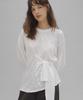 ANDNEEDS Draping Long Sleeve Tee (White)