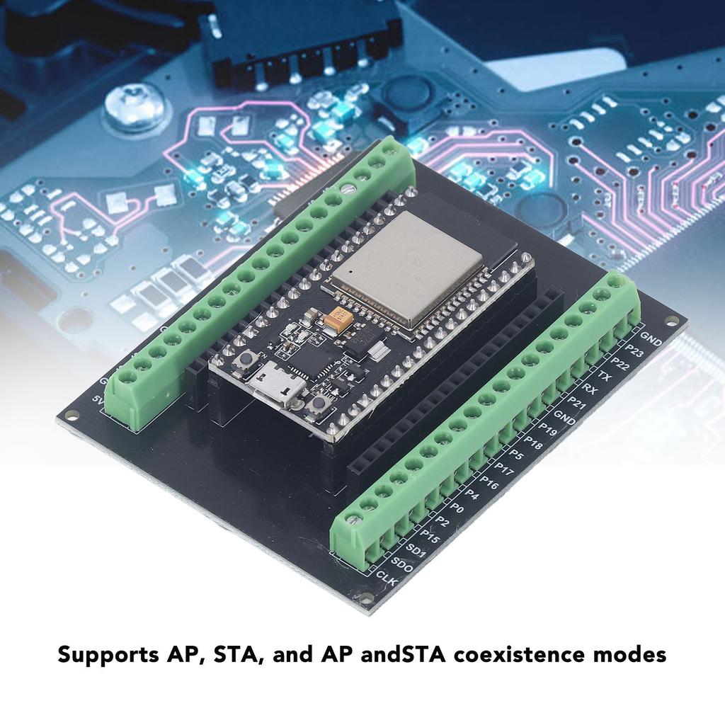 For ESP32 Development Board Compatible with for NodeMCU 32S Lua 38Pin GPIO Board