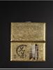 Retro Bronze Slim Cigarette Case for Men & Women - Holds 20