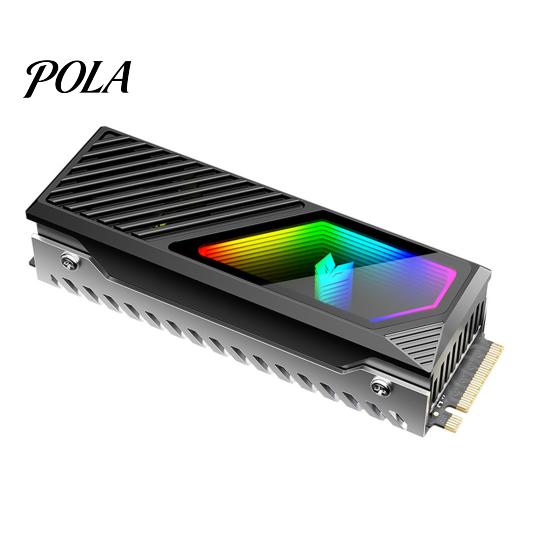 SSD Cooler Heat Sink with Fan Easy to Use Universal Compatibility M.2 Drive 5V 3 Pin ARGB Hard Disk Radiator Optimal Performance