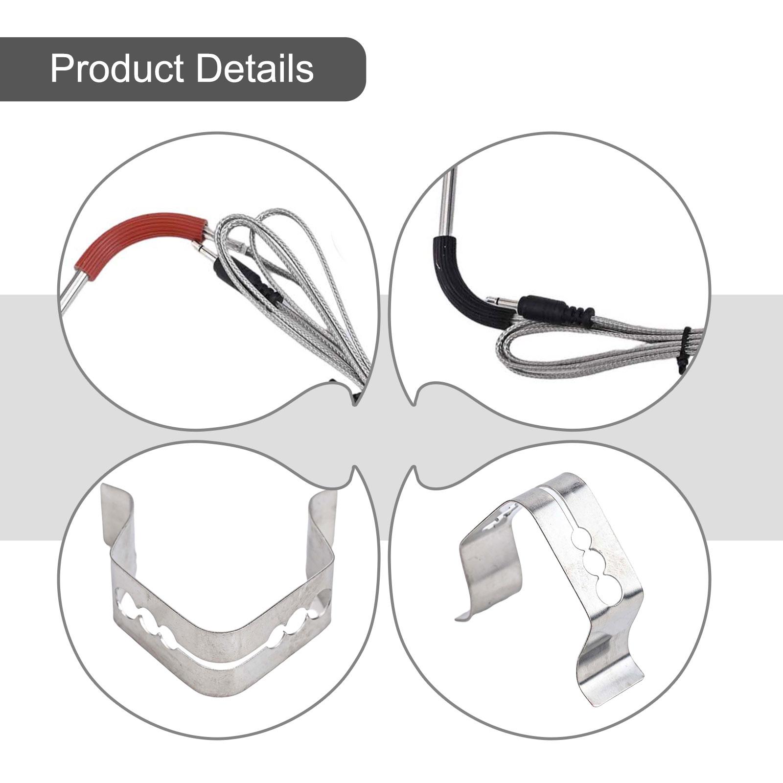 Accurate Meat Thermometer Meat Temperature Probe Dual Needle Design Enhance Grilling Experience Cooking Grilling China Mainland