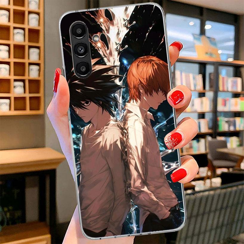 N-Note D-Death Anime Ryuk Phone Case For Samsung Galaxy A17 A37 A57 A16 A26 A36 A56 A15 A25 A35 A55 A14 A24 A34 A54 A13 A23 A33