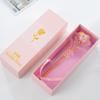 Artificial Flower Golden Foil Rose Wedding Anniversary Flower Party Decoration