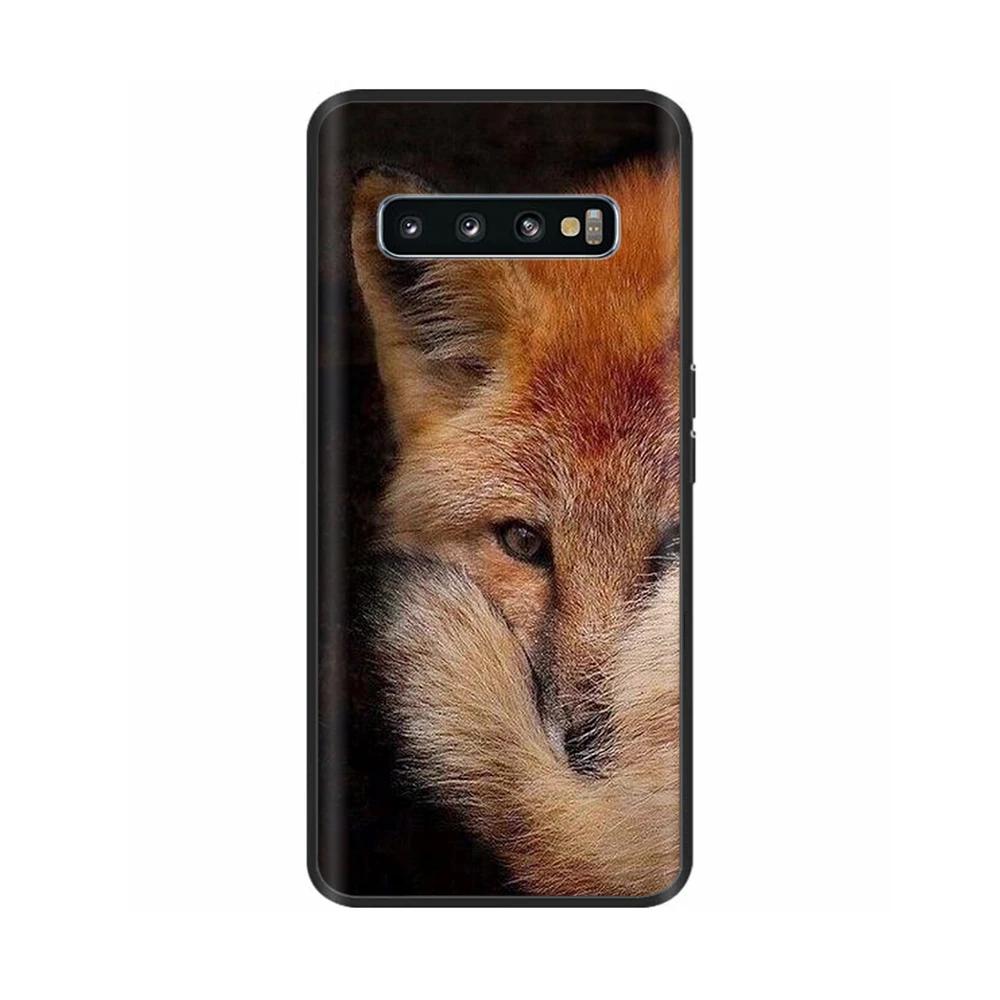 Shockproof Cover For Samsung Galaxy S10 Phone Case Animals Painted Shell For Samsung S10 Plus S10+ S 10 Soft Silicone Back Cover